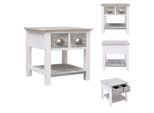 Vidaxl Tavolino Grigio 40X40X40 Cm In Legno Di Paulownia - Tavolini