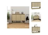 Vidaxl Credenza Rovere Sonoma 97X31X75 Cm Materiale Legno - Credenze