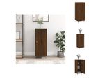 Vidaxl Credenza Marrone Effetto Rovere 34,5X34X90 Cm Materiale Legno - Credenze