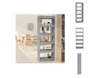 Vidaxl Libreria/Divisorio Grigio Sonoma 60X30X166 Cm Materiale A Base Di Legno - Librerie E Librerie