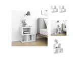 Vidaxl Comodini 2 Pz. Bianco 50X30X51,5 Cm Materiale A Base Di Legno - Comodini