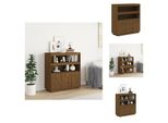 Vidaxl Credenza Marrone Miele 100X40X108,5 Cm In Legno Di Pino Massiccio - Credenze