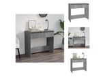 Vidaxl Consolle Grigio Sonoma 89X41X76,5 Cm In Legno - Tavoli Laterali