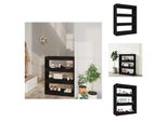 Vidaxl Scaffale/Divisorio Nero 80X30X103 Cm In Legno - Scaffali E Librerie