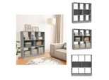 Vidaxl Libreria Grey Sonoma 97,5X29,5X100 Cm Materiale A Base Di Legno - Librerie E Scaffalature