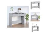 Vidaxl Consolle Grigio Cemento 90X36X75 Cm In Legno - Tavoli Laterali