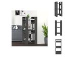 Vidaxl Libreria/Divisorio Grigio 41X35X91 Cm In Legno Di Pino Massiccio - Librerie E Scaffali