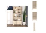 Vidaxl Credenza Hamar In Pino Massiccio Marrone Miele - Credenze