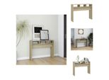 Vidaxl Consolle Rovere Sonoma 105X30X80 Cm Materiale A Base Di Legno - Tavoli Laterali