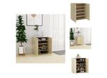 Vidaxl Scarpiera Rovere Sonoma 60X35X70 Cm In Legno - Scarpiere E Armadietti