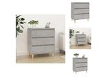 Vidaxl Credenza Grigio Cemento 60X35X70 Cm In Legno - Credenze