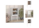 Vidaxl Credenza Bianca 60X40X120 Cm In Pino Massiccio - Credenze