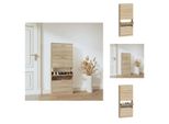 Vidaxl Scarpiera Effetto Rovere 59X17X150 Cm Materiale Legno - Scarpiere E Armadietti