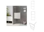 Vidaxl Schermo Doccia Per Cabina Doccia In Vetro Semi-Opaco Esg 90X195Cm - Schermi Doccia