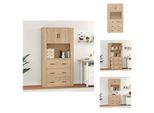 Vidaxl Credenza Sonoma-Quercia In Legno - Credenze