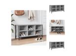 Vidaxl Portascarpe Grigio Sonoma 100X35X50 Cm In Legno - Portascarpe E Armadietti