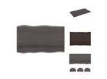 Vidaxl Piano Da Tavolo 100X60X(2-4) Cm In Legno Massiccio Trattato Bordo Albero - Piani Da Tavolo