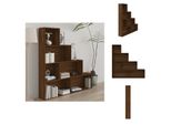 Vidaxl Libreria In Rovere Marrone 155X24X160 Cm - Librerie E Scaffali