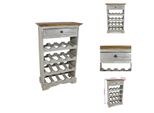 Vidaxl Portabottiglie In Legno Massiccio Riciclato 55 X 23 X 85 Cm - Portabottiglie