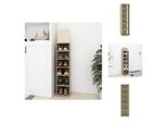 Vidaxl Scarpiera In Rovere Sonoma 27,5X27X102 Cm In Legno - Scarpiere E Armadietti