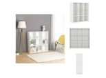 Vidaxl Libreria Bianca 98X30X98 Cm Materiale A Base Di Legno - Librerie E Scaffalature