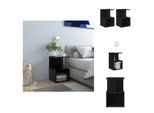 Vidaxl Comodini 2 Pezzi Neri 35X35X55 Cm In Legno - Comodini