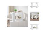 Vidaxl Libreria/Divisorio Bianco 80X30X51 Cm - Librerie E Scaffalature