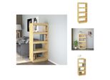 Vidaxl Libreria/Divisorio 60X35X135 Cm In Legno Di Pino Massiccio - Librerie E Scaffalature