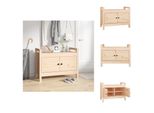Vidaxl Panca Da Corridoio 80X40X60 Cm In Legno Di Pino Massiccio - Panche Da Corridoio E Cassapanca