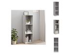 Vidaxl Libreria/Tv Grigio Sonoma 36X30X114 Cm Materiale A Base Di Legno - Librerie E Librerie