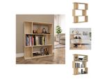 Vidaxl Libreria/Divisorio Sonoma Quercia 80X24X96 Cm Materiale A Base Di Legno - Librerie E Librerie