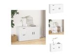 Vidaxl Credenza Bianca 100X33X59,5 Cm In Legno - Credenze