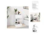 Vidaxl Comodino Bianco 40X35X65 Cm Materiale Legno - Comodini