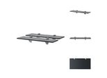 Vidaxl Mensole Galleggianti 2 Pz. Vetro 40X20 Cm 8 Mm - Mensole A Muro