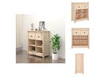 Vidaxl Credenza 70X35X80 Cm In Pino Massiccio - Credenze