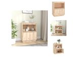 Vidaxl Credenza 60X34X75 Cm Pino Massiccio - Credenze
