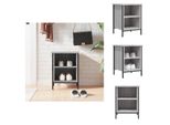 Vidaxl Portascarpe Grigio Sonoma 38X35X50 Cm Materiale A Base Di Legno - Portascarpe E Armadietti