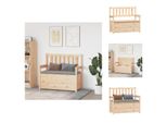 Vidaxl Panca 112,5X51,5X96,5 Cm In Legno Di Pino Massiccio - Panche