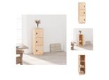 Vidaxl Credenza 34X40X108,5 Cm Massivholz Kiefer - Credenze