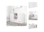 Vidaxl Credenza Bianca 120X30,5X70 Cm Materiale A Base Di Legno - Credenze