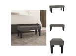 Vidaxl Panca Grigio Scuro 70X30X30 Cm In Velluto - Panche