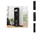 Vidaxl Libreria Nera 36X30X171 Cm Materiale A Base Di Legno - Librerie E Scaffali