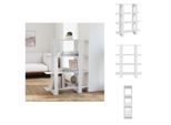 Vidaxl Libreria/Divisorio Bianco 100X30X123,5 Cm - Librerie E Scaffalature