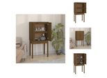 Vidaxl Credenza Marrone Miele 60X40X120 Cm Pino Massiccio - Credenze