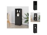 Vidaxl Credenza Nera 36X35,5X103,5 Cm In Legno - Credenze