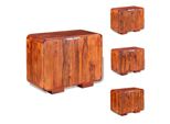 Vidaxl Credenza In Legno Massiccio 75 X 35 X 60 Cm - Credenze