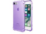 Smartphonica Iphone 6/6S Custodia In Silicone Antiurto Trasparente Con Paraurti - Viola