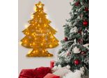 Wallity, Xmasgold - 031, Scultura Da Parete, Nero, 100 % Metallo, 70 X 100 Cm