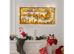 Wallity, Xmasgold - 012, Scultura Da Parete, Oro, 100 % Metallo, 83 X 39 Cm