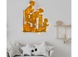 Wallity, Xmasgold - 018, Scultura Da Parete, Oro, 100 % Metallo, 39 X 86 Cm